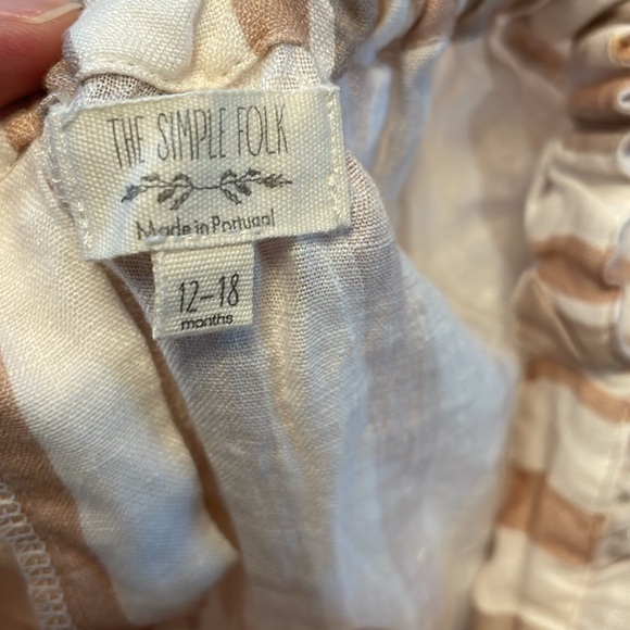 The Simple Folk - Linen Jumpsuit - Picture 3 of 5